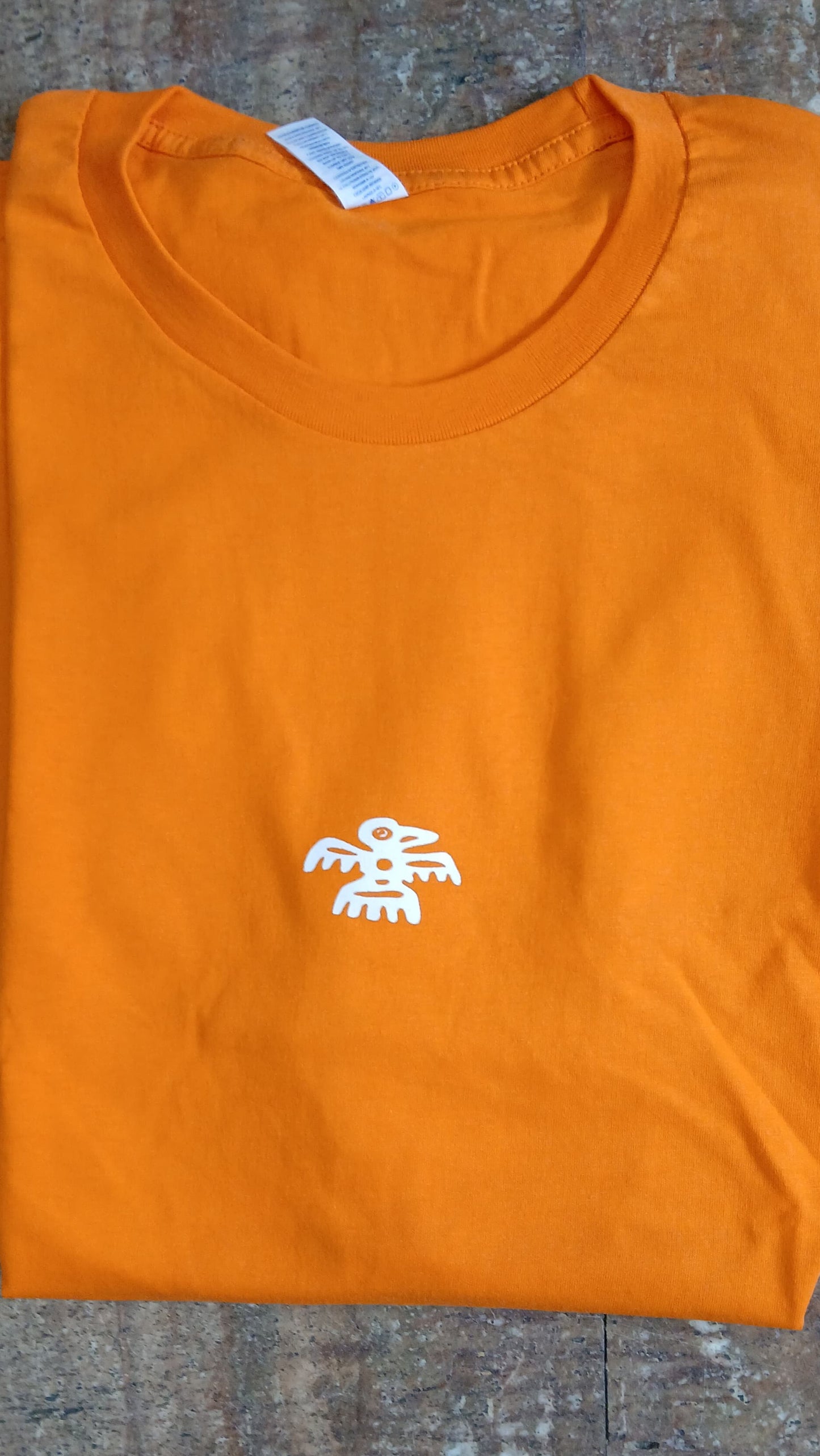 Camiseta pistoletto naranja