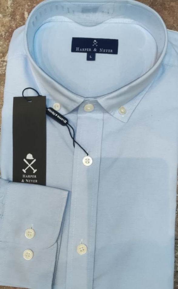 Camisas icon harper  Color  Light blue - Azul Oxford