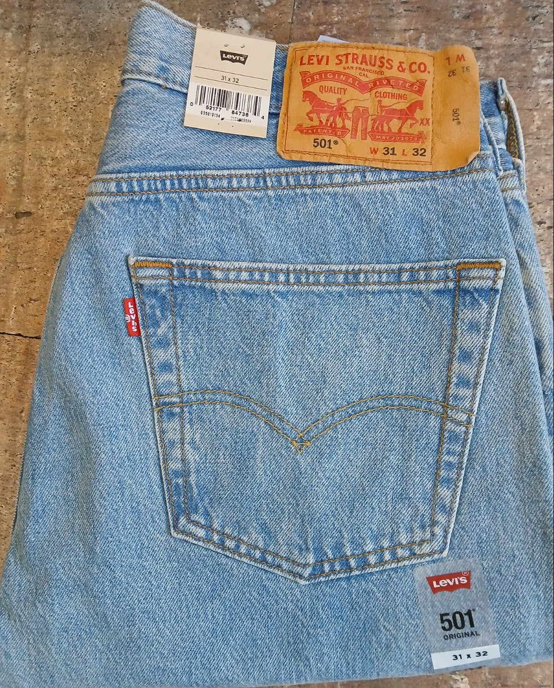 Pantalón Levi's 501 Color Clarito 134