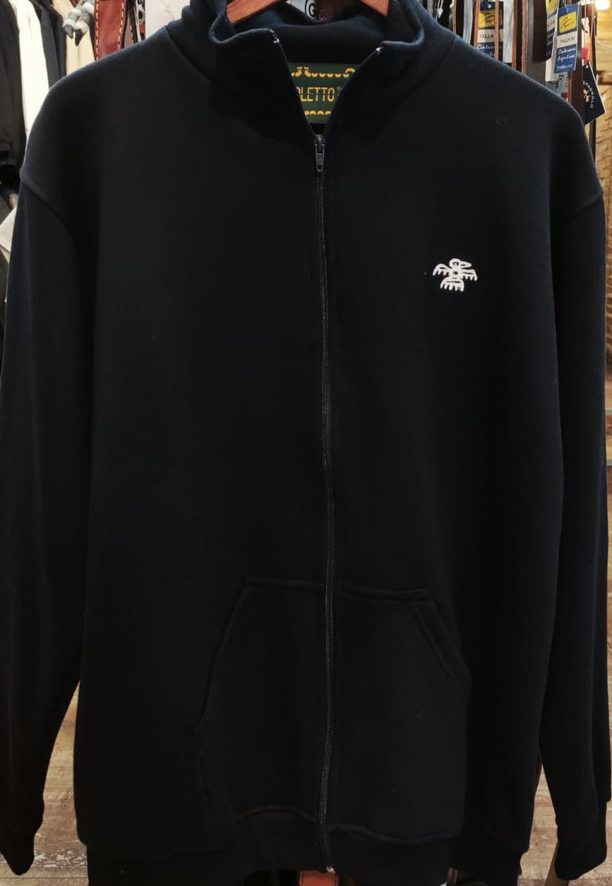 Sudadera pistoletto con cremallera Hombre